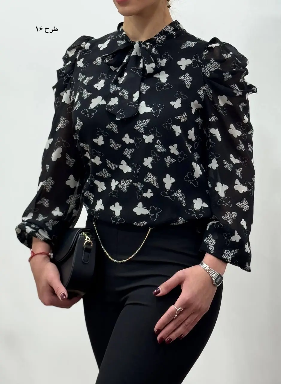 شومیزحریر مجلسی مهلا (4520)